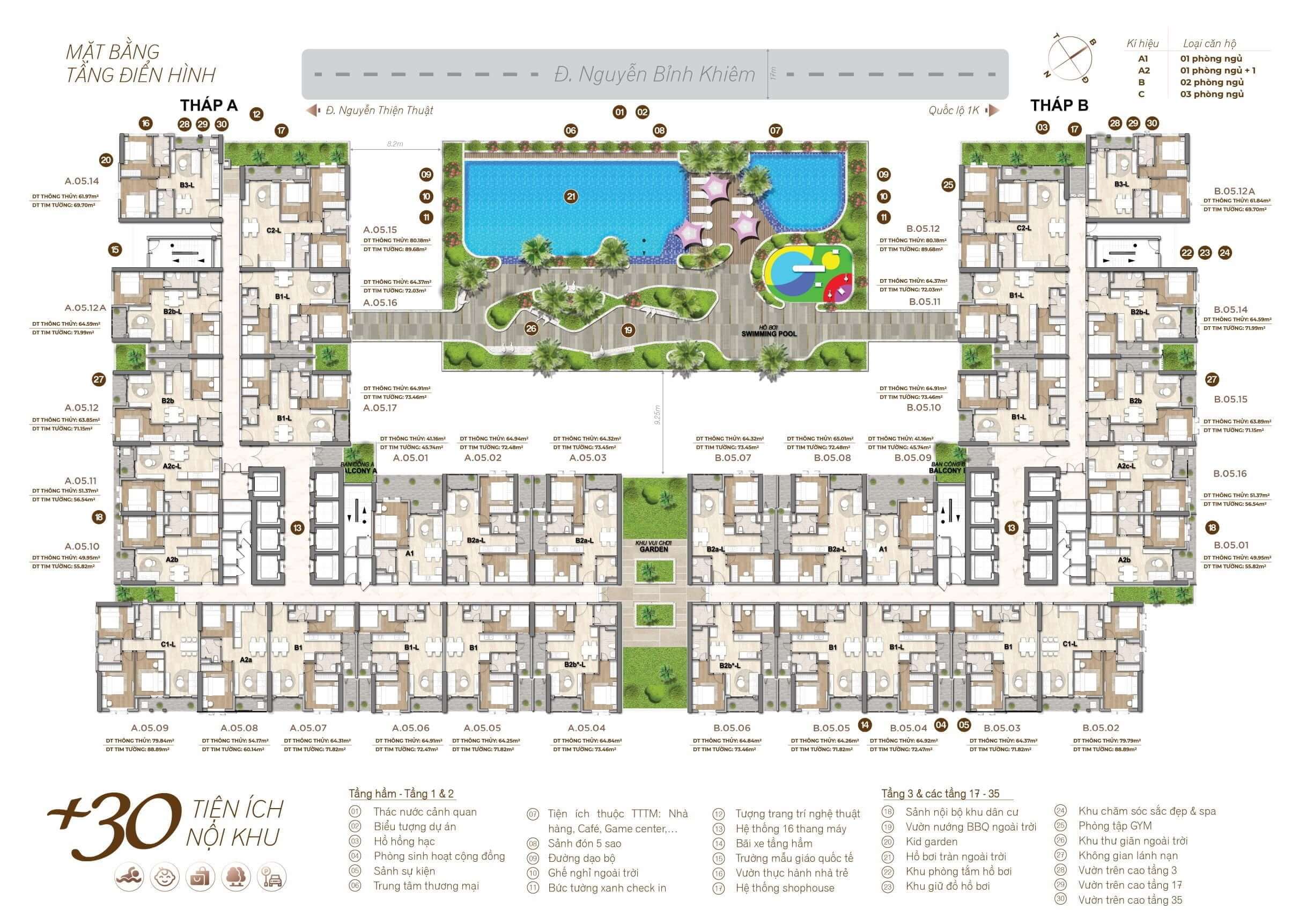 Mặt Bằng Tổng Thể